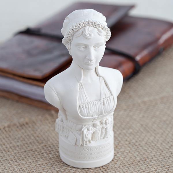 Decorative Jane Austen Bust Ornament - JaneAusten.co.uk