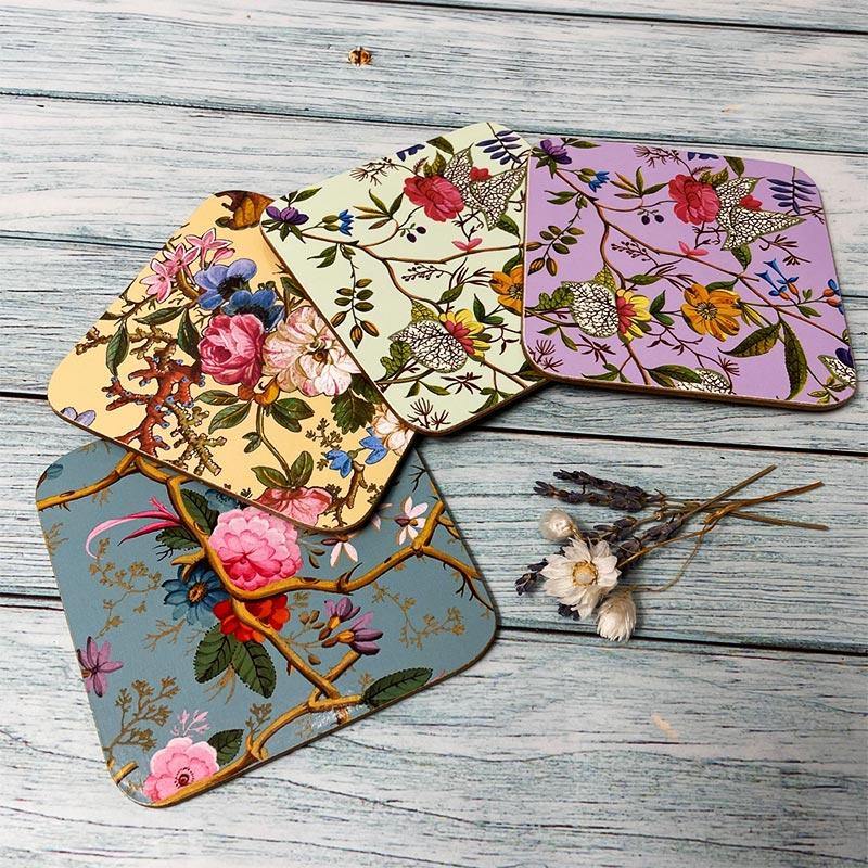 Set of 4 William Kilburn Inspired Coasters