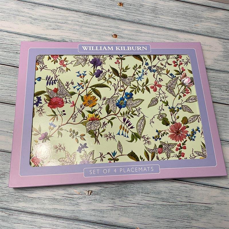 Set of 4 William Kilburn Inspired Placemats
