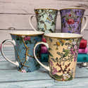 Mug William Morris Pimpernel - Tasse Céramique élégante Pour Café/thé - Cadeau Anniversaire Homme/femme - 10