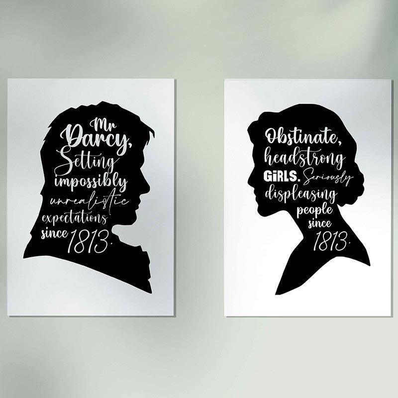 Elizabeth Bennet - Pride and Prejudice A4 Print