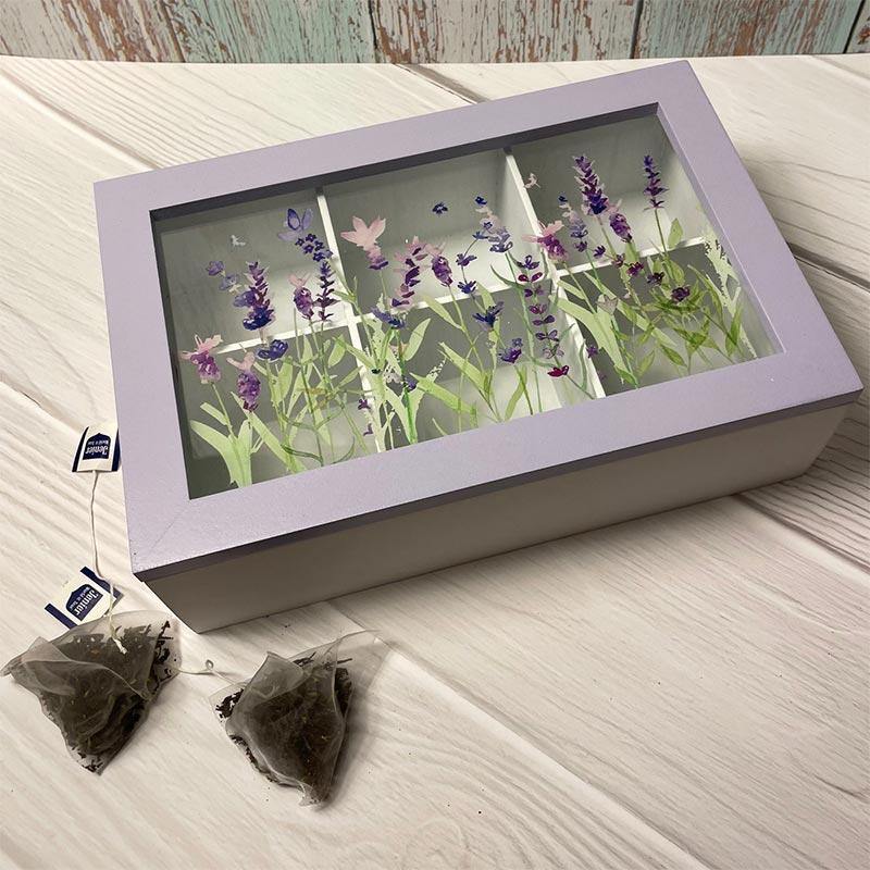 **Longbourn Lavender Tea Box** - JaneAusten.co.uk
