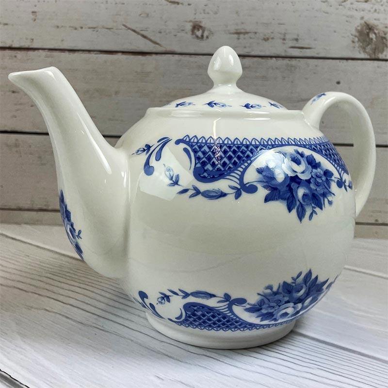 Exclusive Bone China Regency Teapot - Jane Austen Netherfield Collection