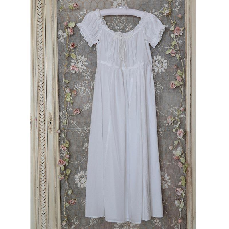 Cotton Regency Nightdress - Kitty
