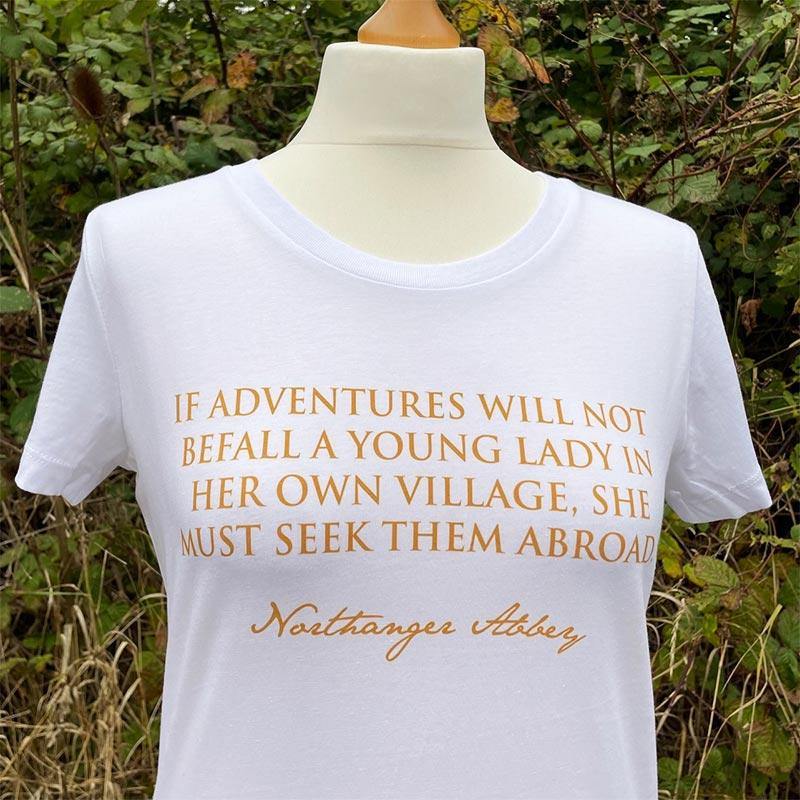 Jane Austen T-Shirt - Northanger Abbey | Exclusive Collection