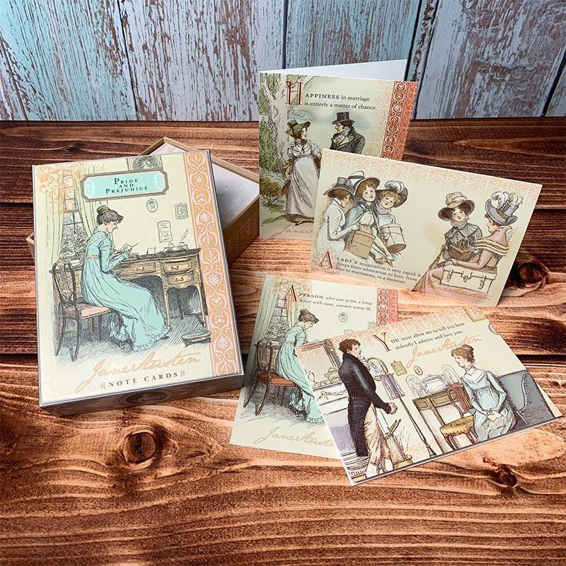 Jane Austen Pride and Prejudice Notecards