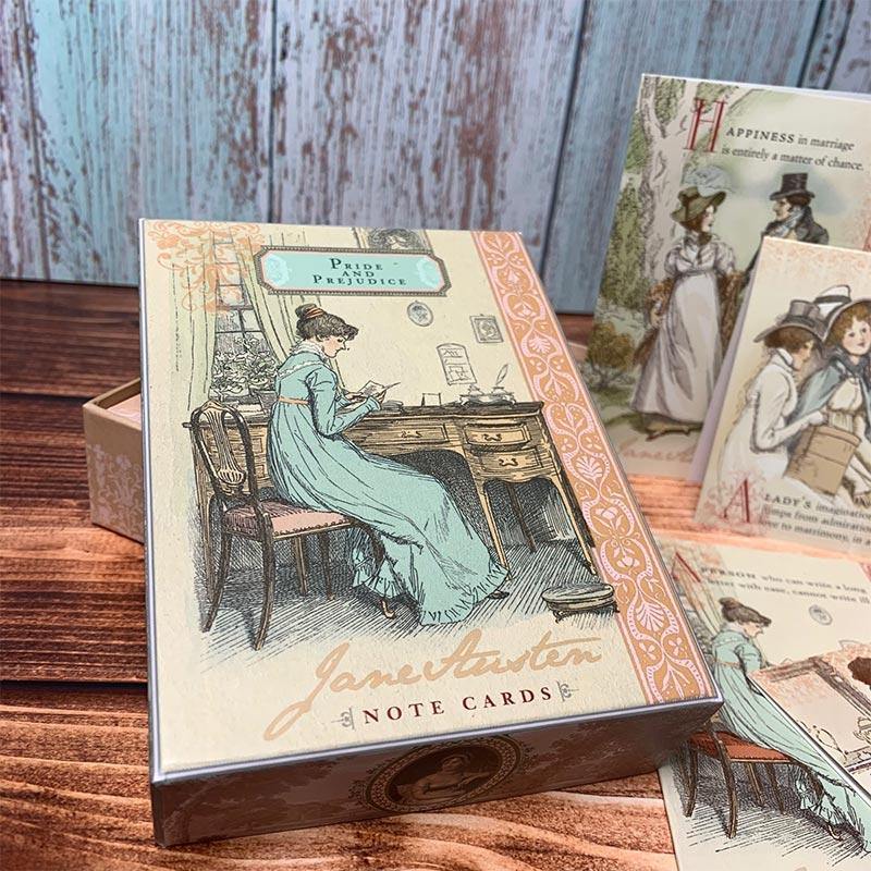 Jane Austen Pride and Prejudice Notecards