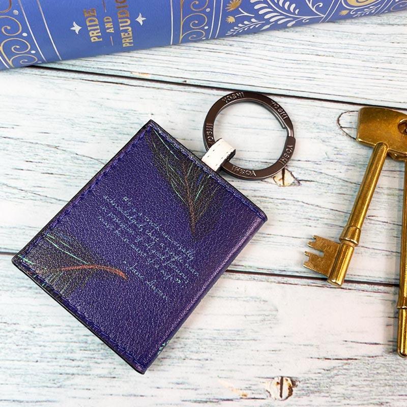 Jane Austen Keyring - Pride and Prejudice Book Design