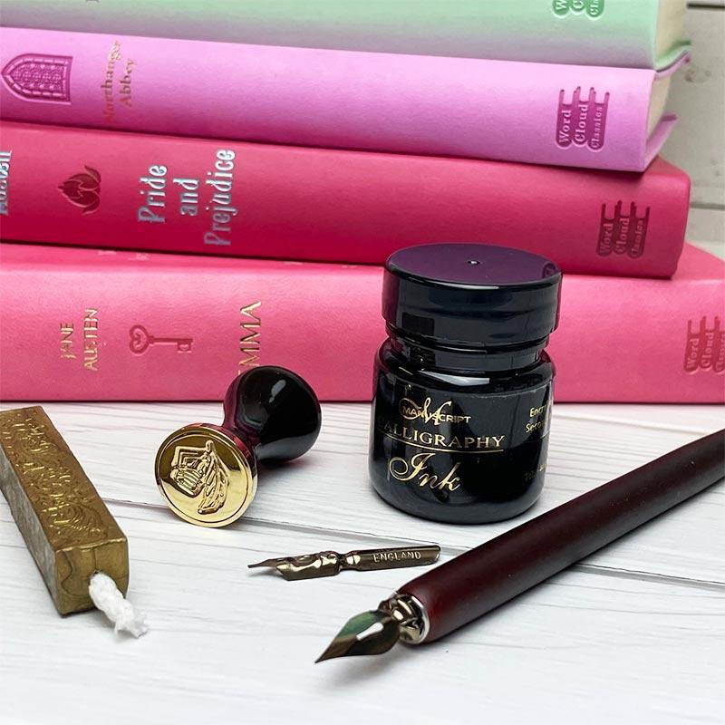 Calligraphy Pen, Ink and Seal Gift Set