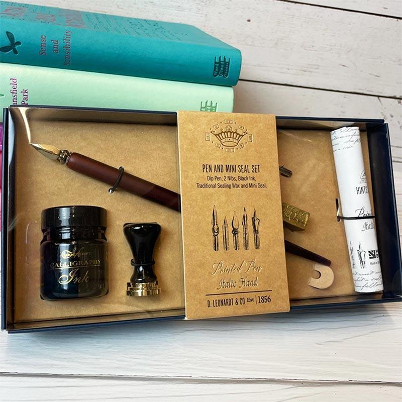 Calligraphy Pen, Ink and Seal Gift Set