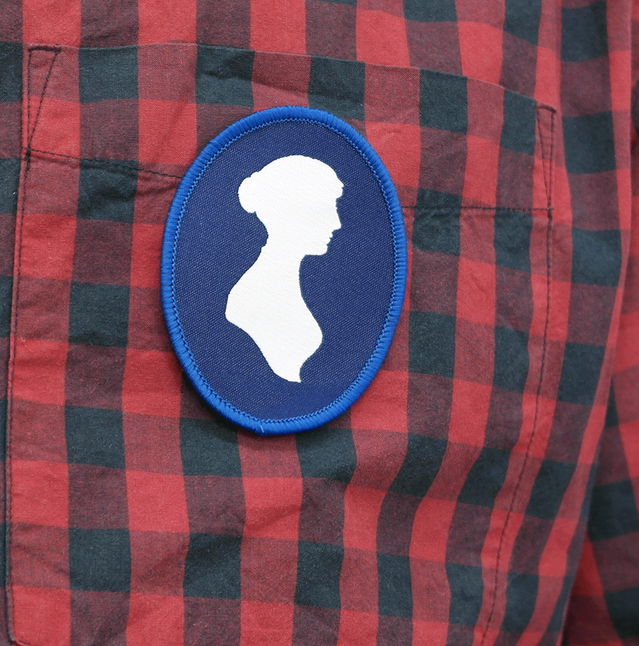 Jane Austen Patch - Iron-On - JaneAusten.co.uk