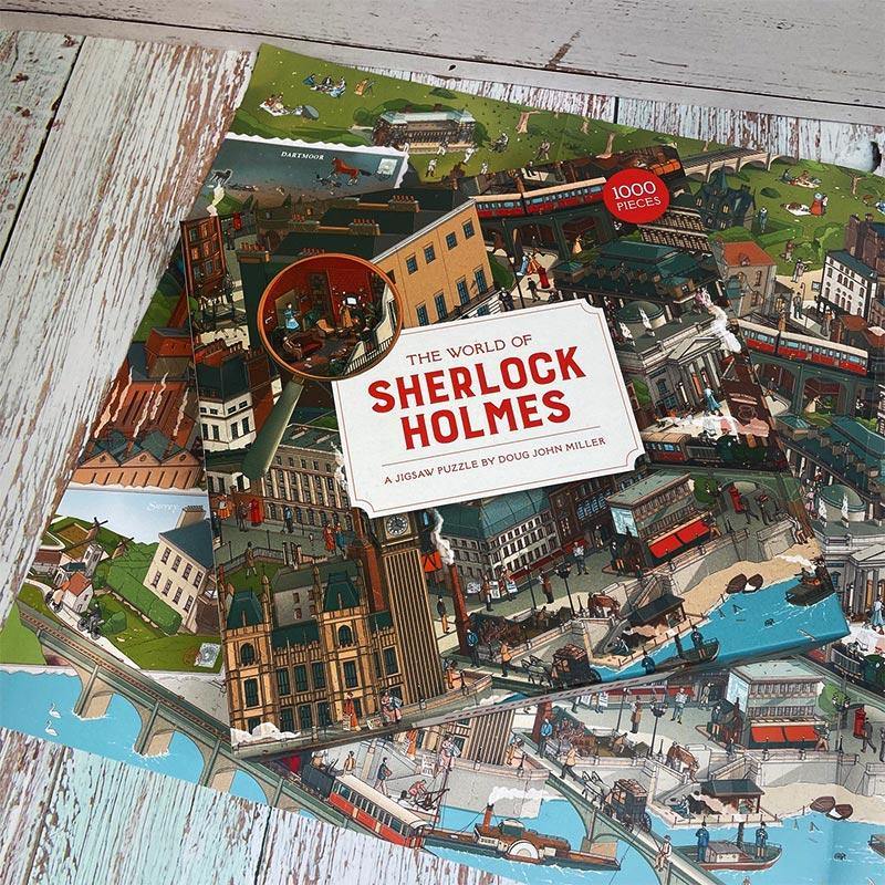 The World of Sherlock Holmes 1000 piece Jigsaw Puzzle