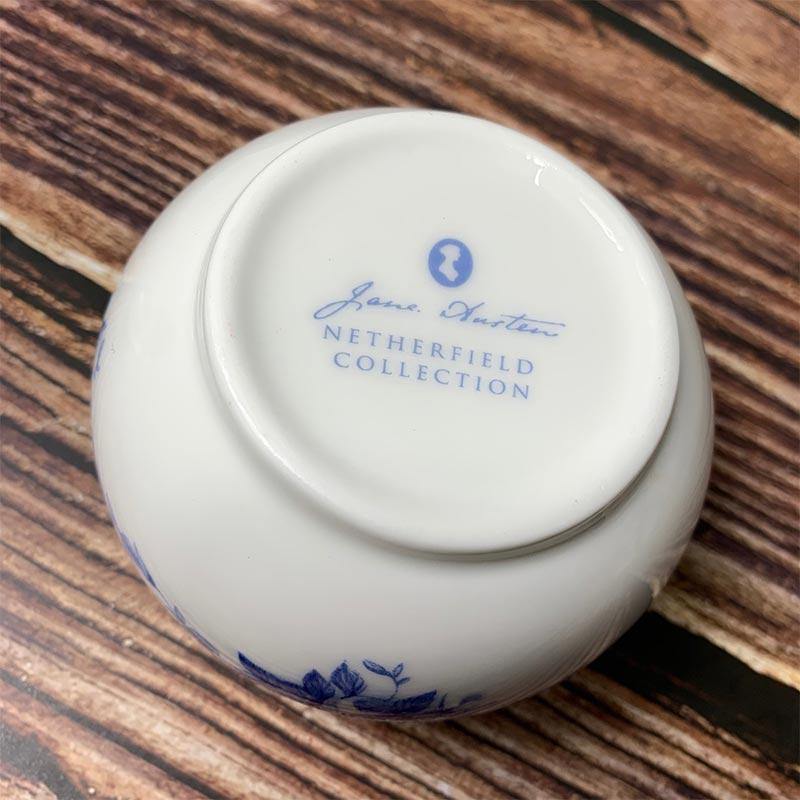 Exclusive Bone China Regency Sugar Bowl - Jane Austen Netherfield Collection