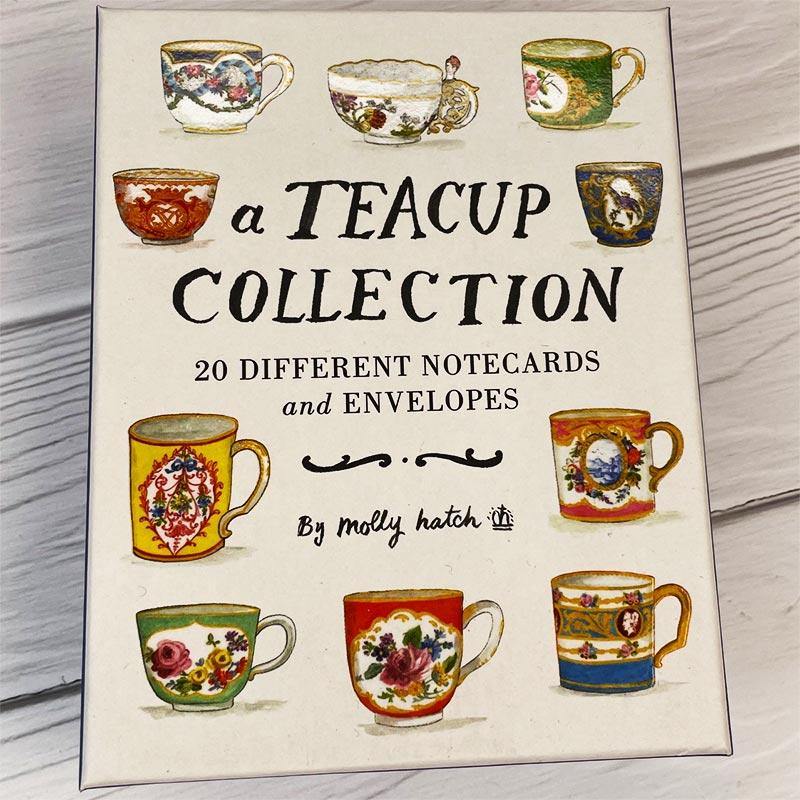 Teacup Cards - Teacup Notecard Collection - Pack of 20