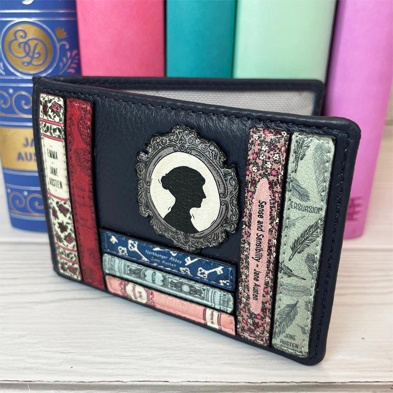 Jane Austen Travel Card Holder - Book Design