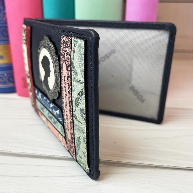 Jane Austen Travel Card Holder - Book Design