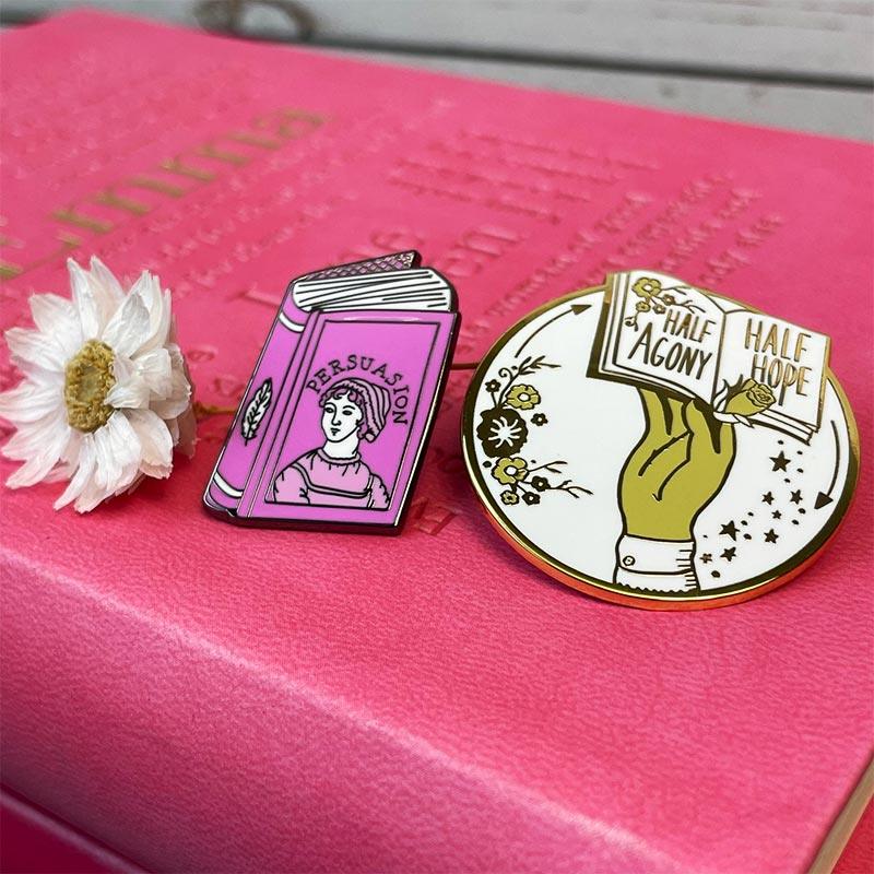 Jane Austen Badge - Persuasion Pair