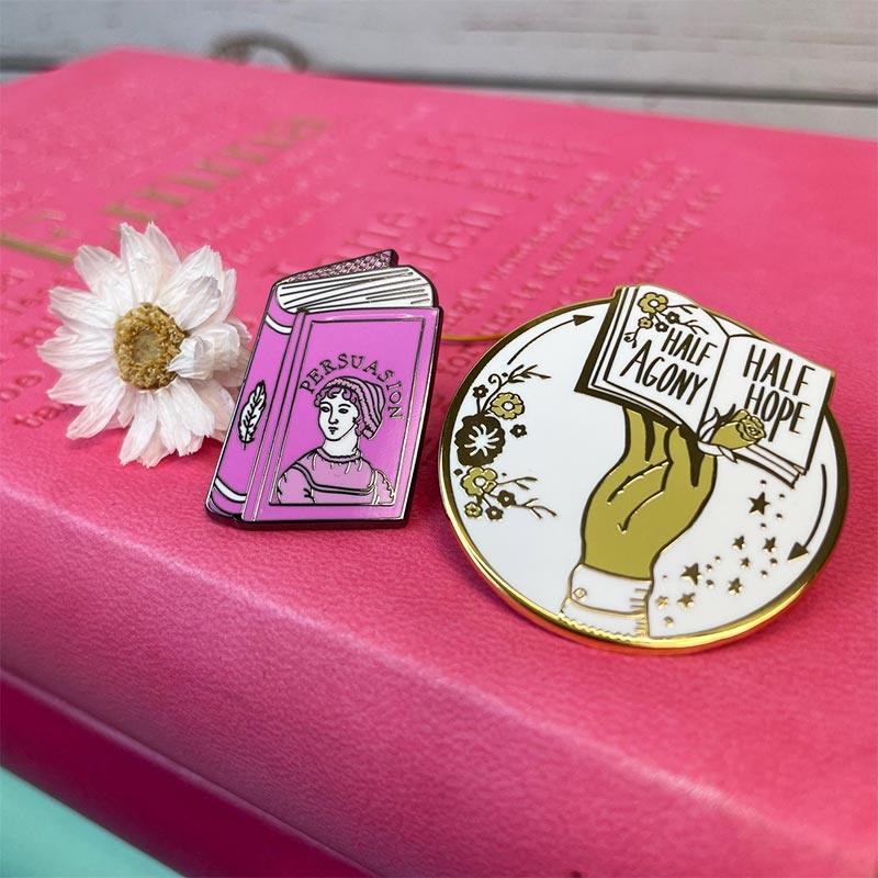 Jane Austen Badge - Persuasion Pair