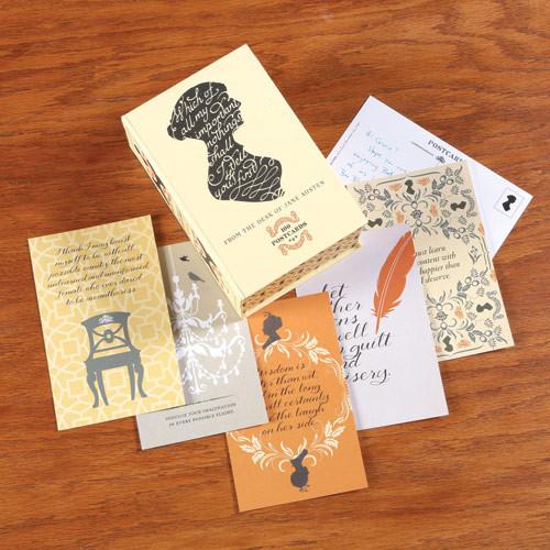 Postcards From The Desk Of Jane Austen - Jane Austen Postcards set - JaneAusten.co.uk