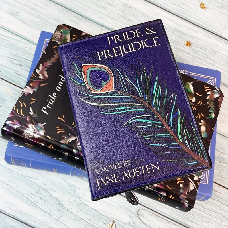 Jane Austen Wallet - Pride and Prejudice Book Design