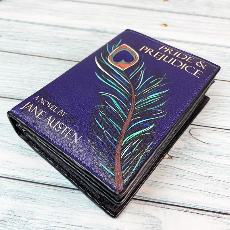 Jane Austen Wallet - Pride and Prejudice Book Design
