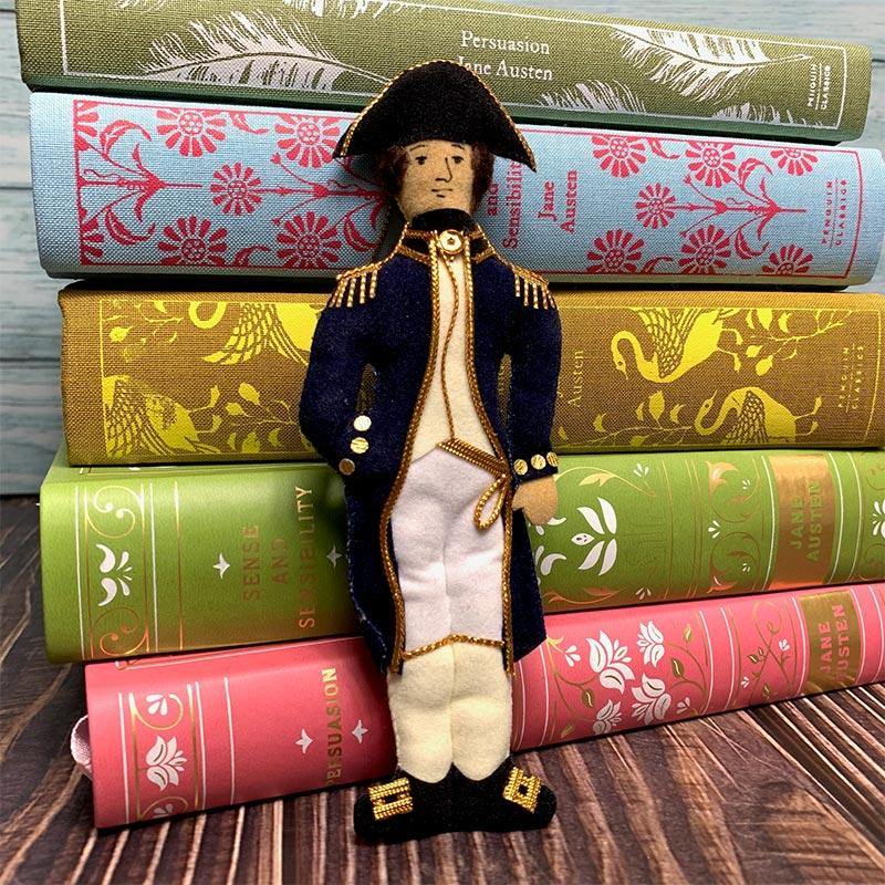 Captain Wentworth Doll - Persuasion Decoration - JaneAusten.co.uk