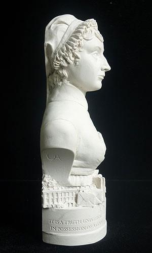 Decorative Jane Austen Bust Ornament - JaneAusten.co.uk