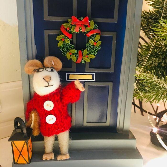 Charlie Mouse Tree Decoration - JaneAusten.co.uk