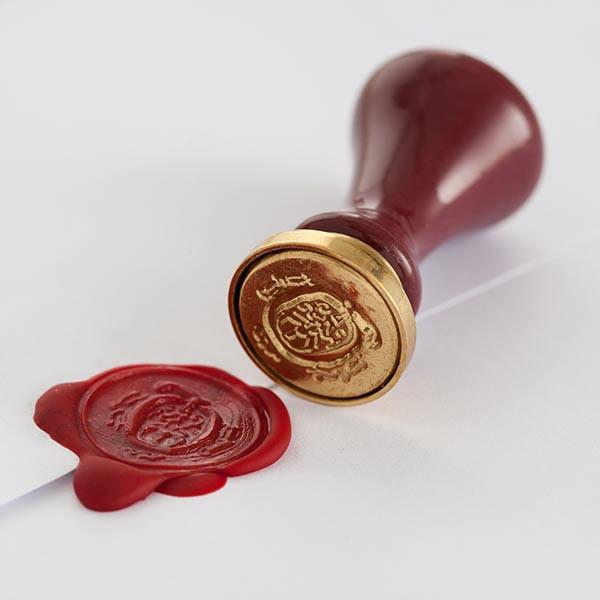 Personalized Wax Stamp Name, Wax Stamp Arabic Letters
