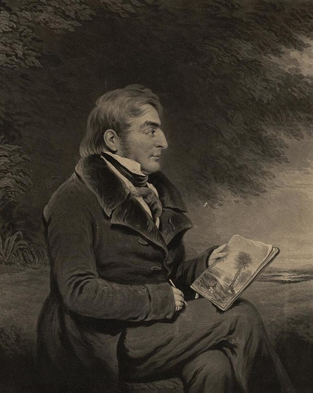Portrait of JMW Turner by Charles Turner
