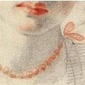 Collana di perle di perle rosse di perle, collana rossa Regency, girocollo  del 19 secolo rosso corallo, gioielli Jane Austen, collana di perle rosse  storica -  Italia