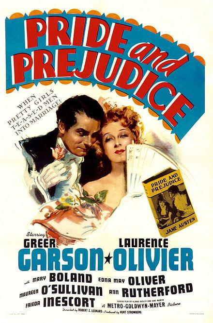 Pride and Prejudice starring Greer Garson and Laurence Olivier