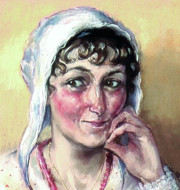 A New Jane Austen Portrait by Melissa Dring - JaneAusten.co.uk