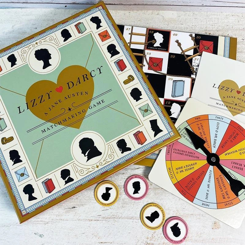 Jane Austen Inspired Board Games
