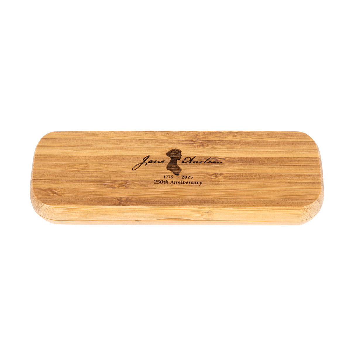 Closed case, plain background