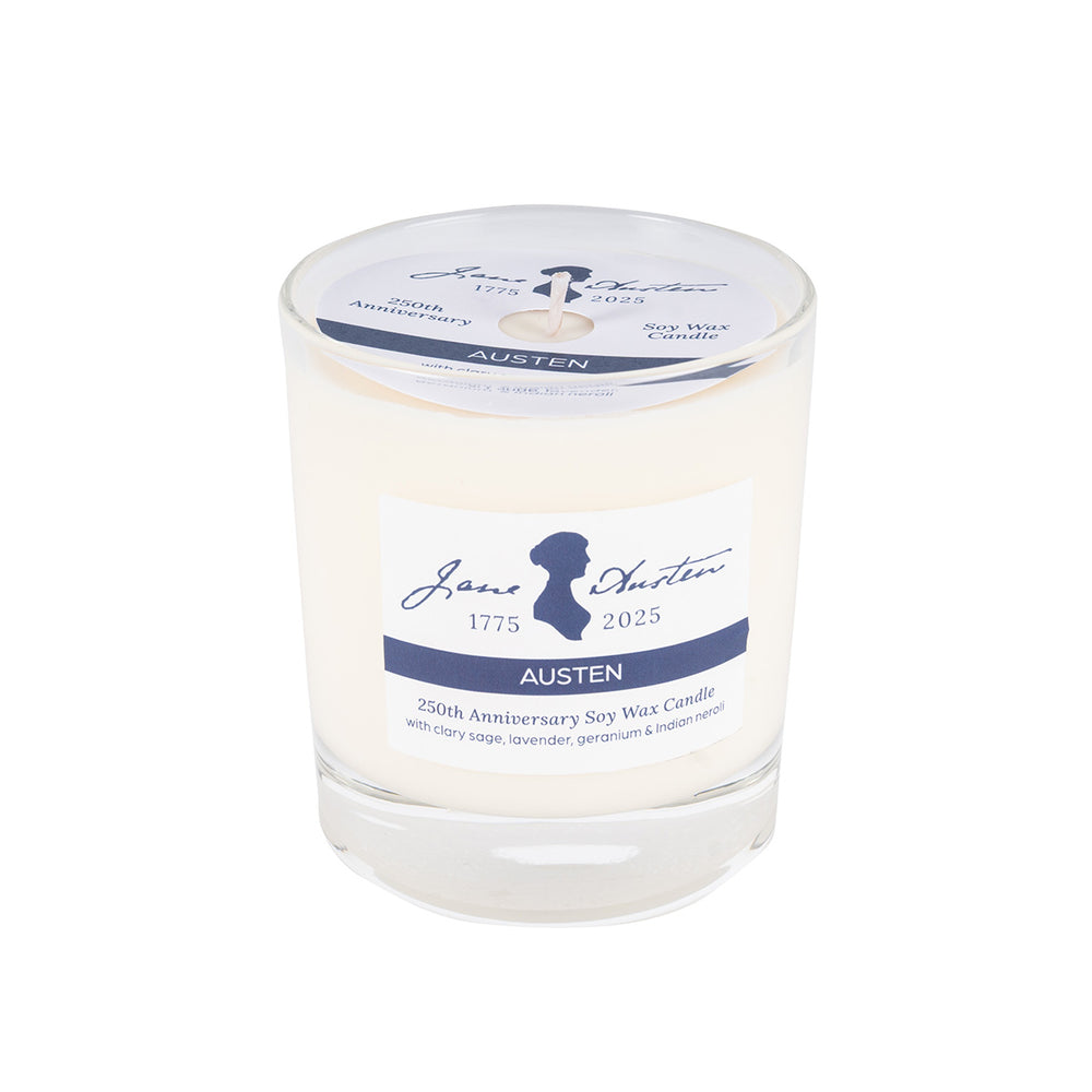 Jane Austen 250th Anniversary Scented Candle Jane Austen Gifts