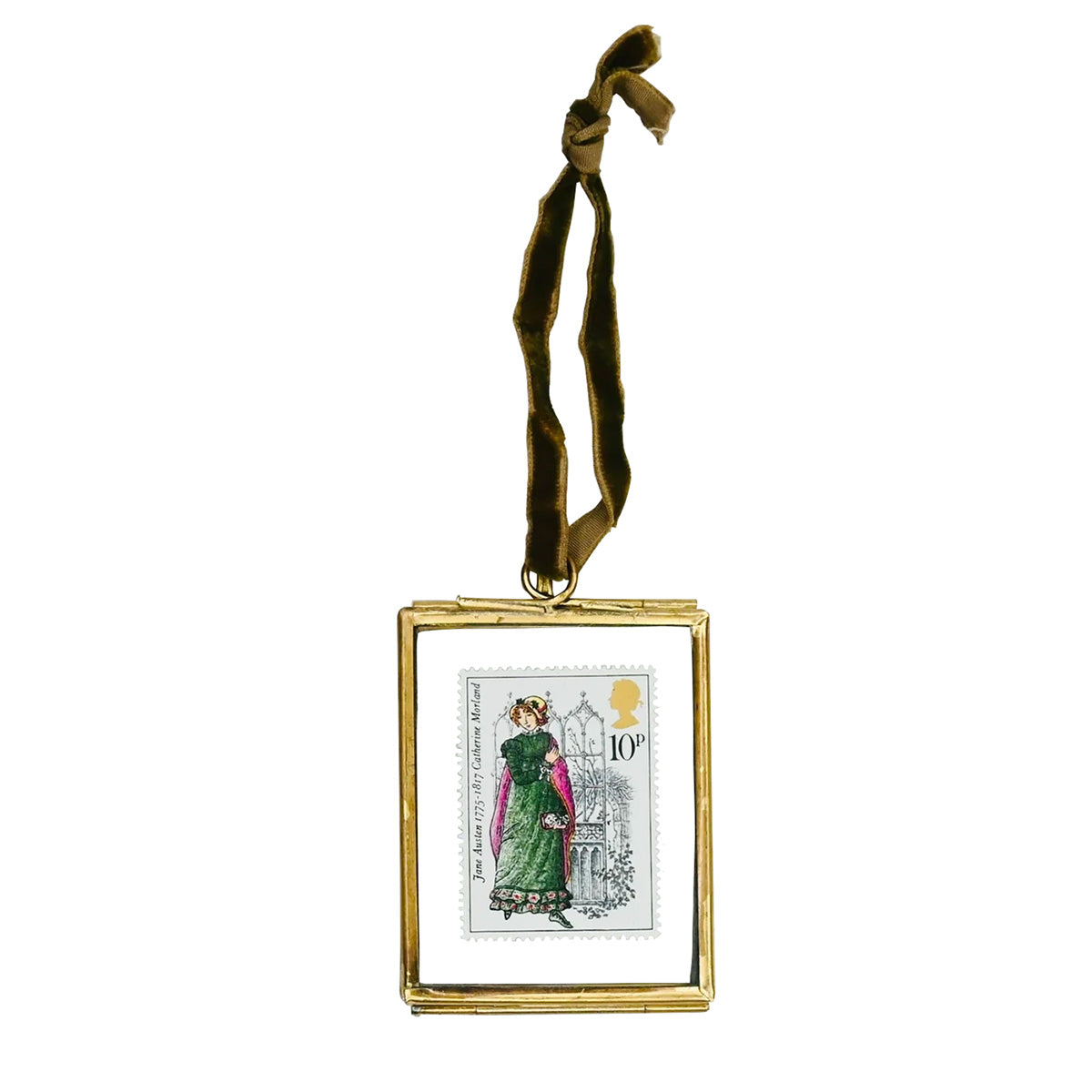 Limited Edition Jane Austen Stamp in Hanging Frame - Catherine Morland