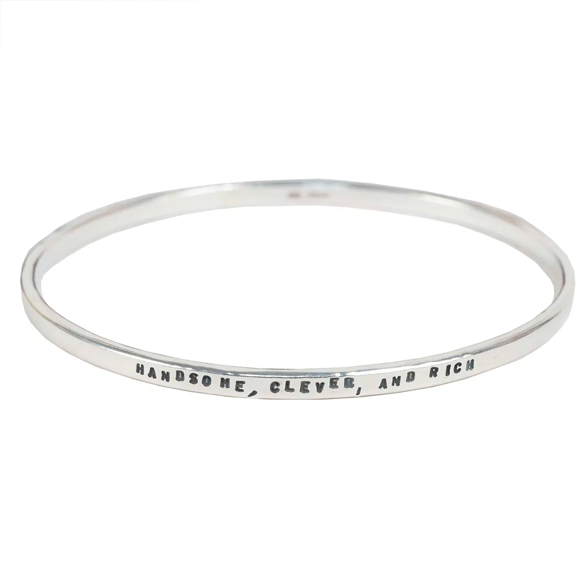 Jane Austen Handsome, Clever, and Rich Bracelet