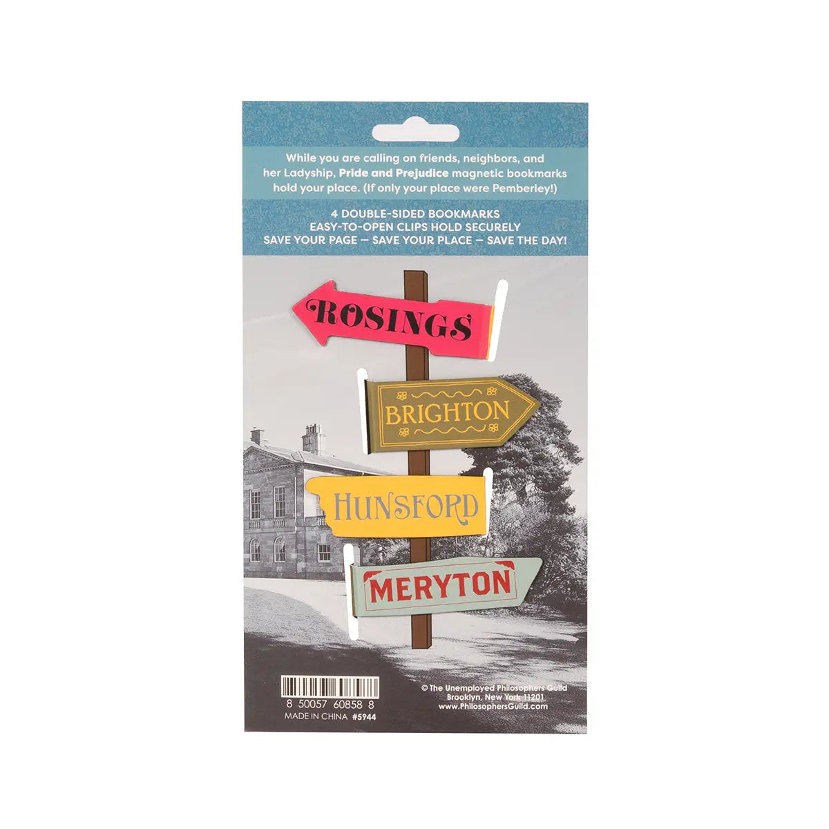 Pride and Prejudice Magnetic Bookmarks