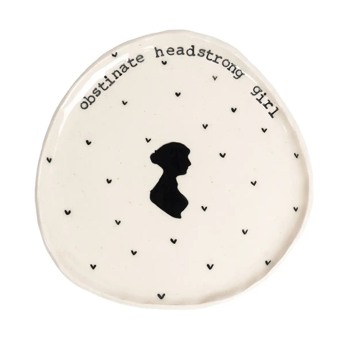 Jane Austen Handmade Quote Plate