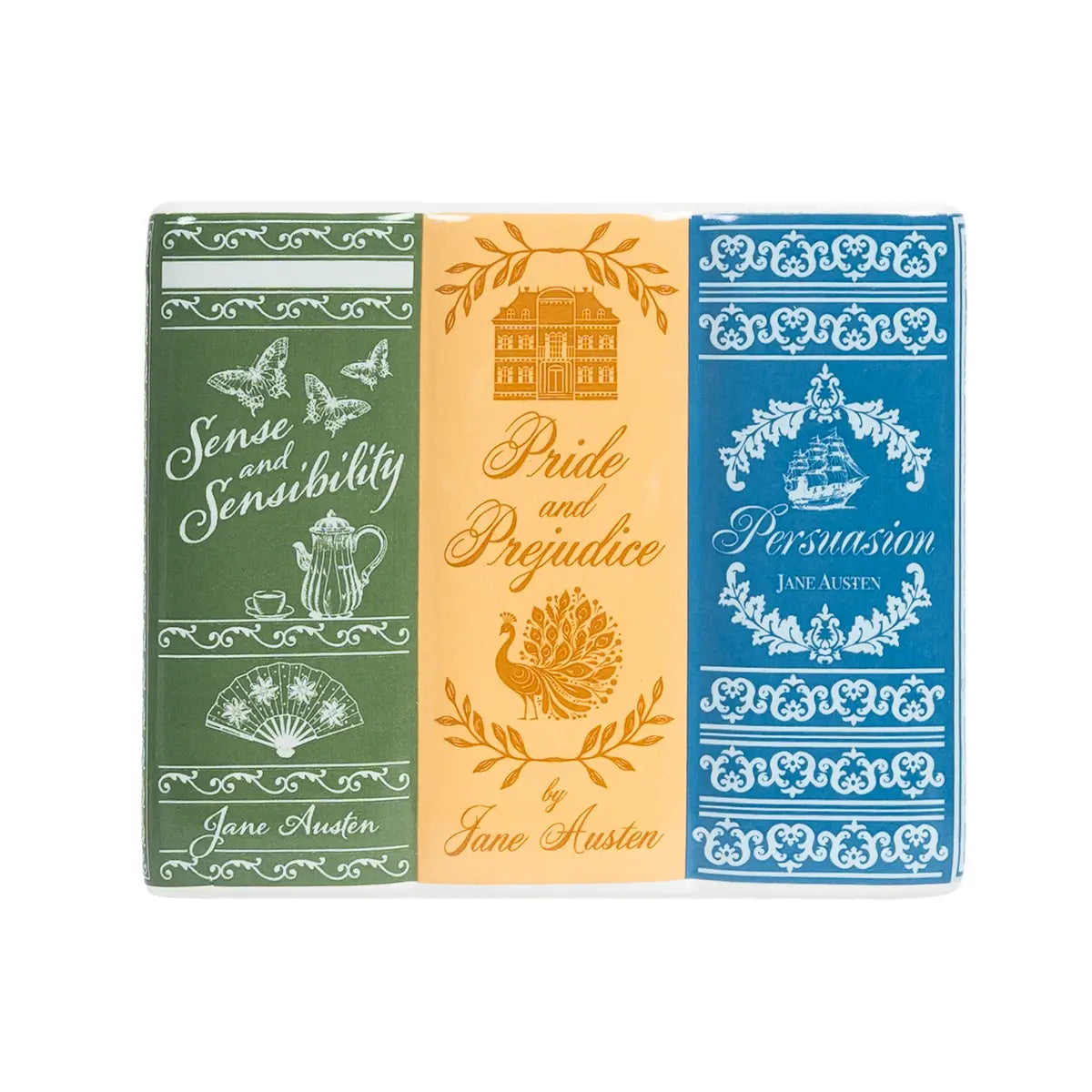 Jane Austen Book Stack Pen Pot