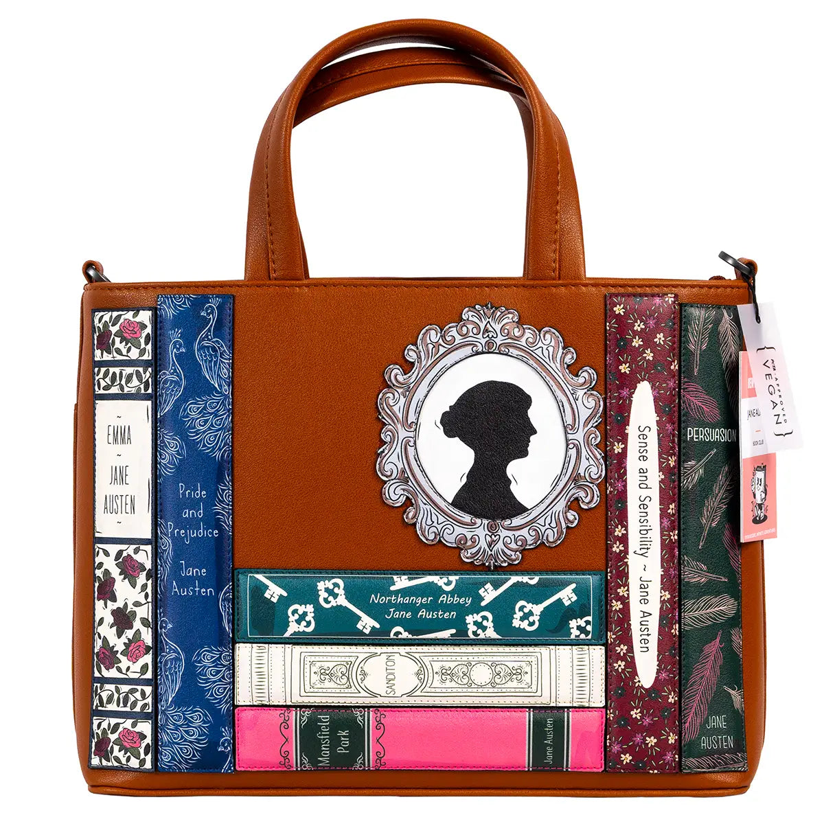 Jane Austen Book Club Multiway Grab Bag Tan