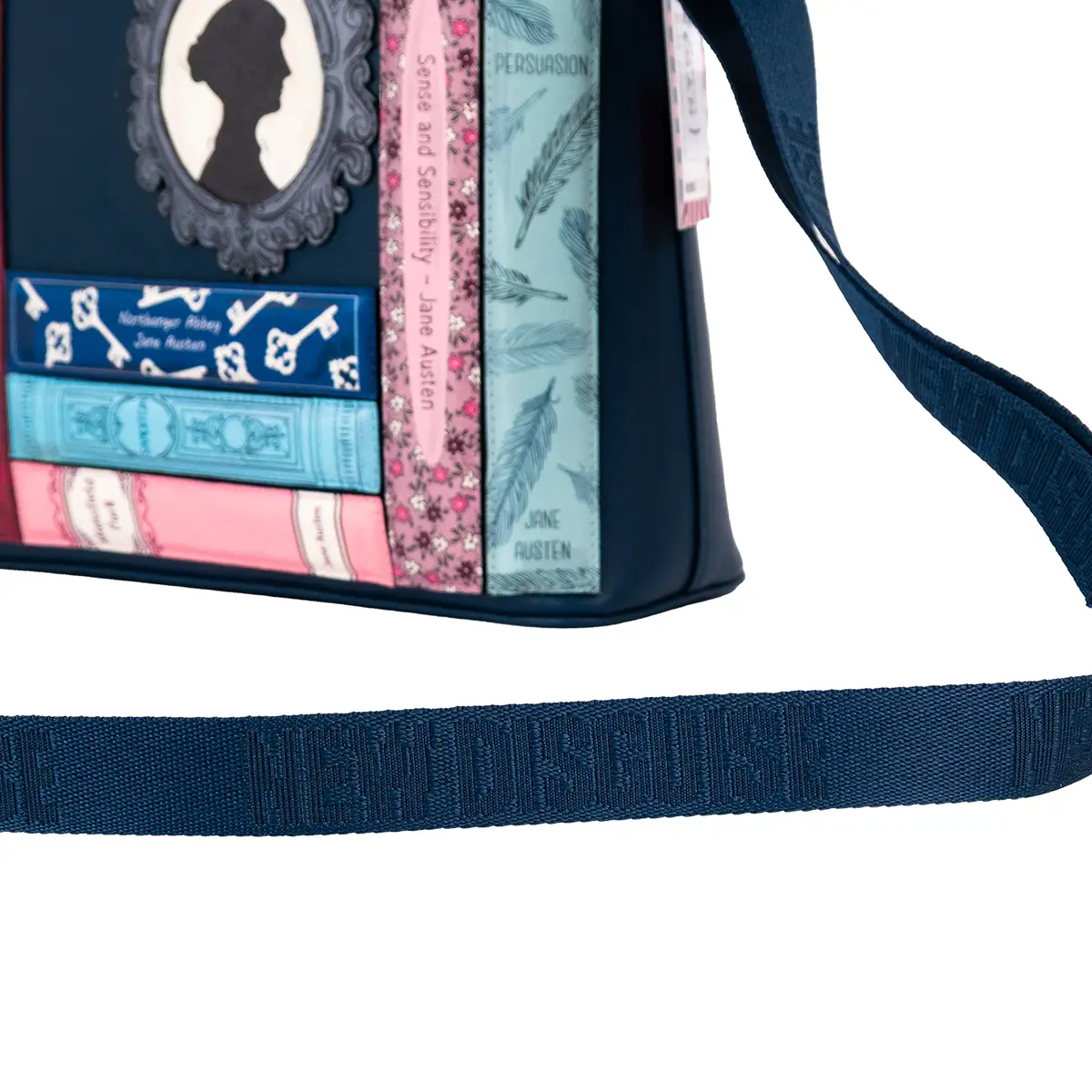 Jane Austen Book Club Multiway Grab Bag Navy