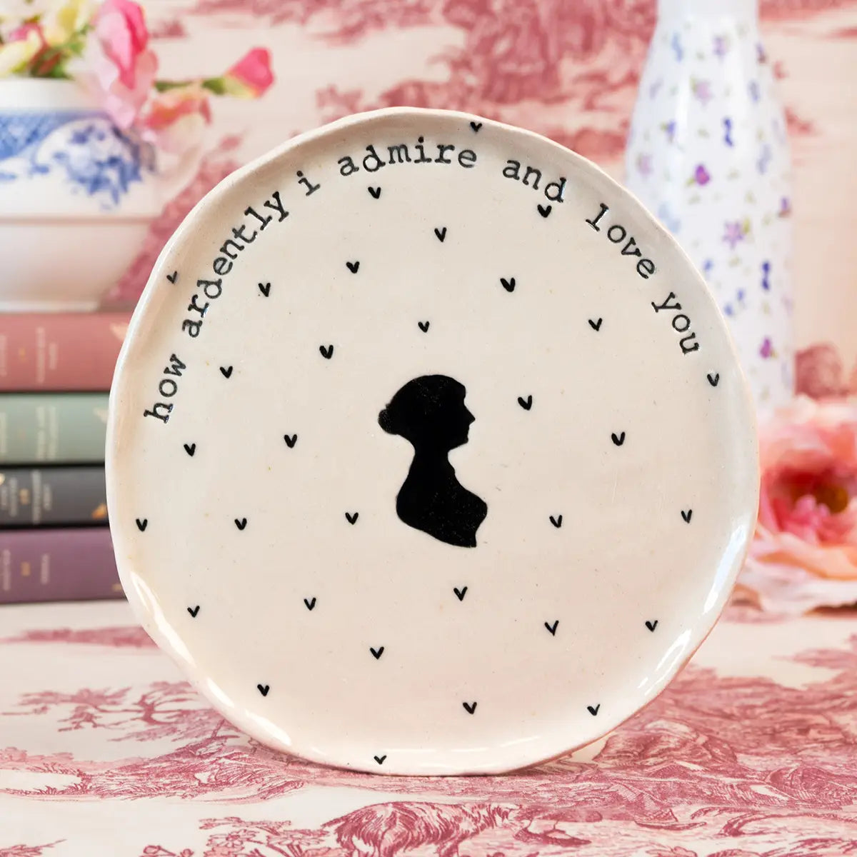 Jane Austen How Ardently Plate