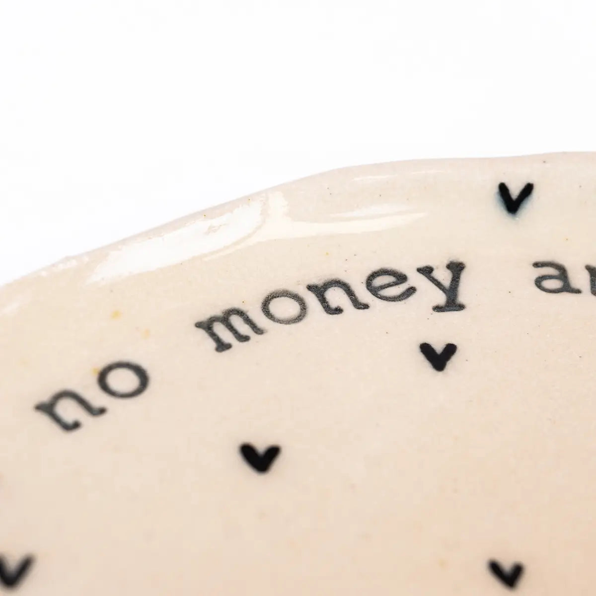 Jane Austen no money and no prospects Plate