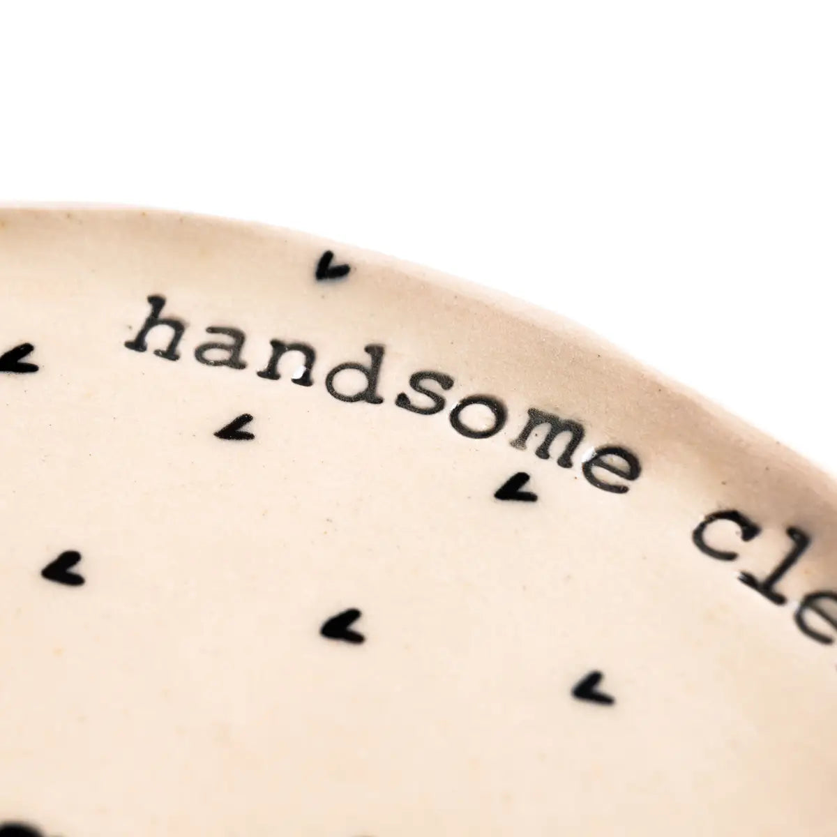 Jane Austen Handsome, Clever and Rich Plate