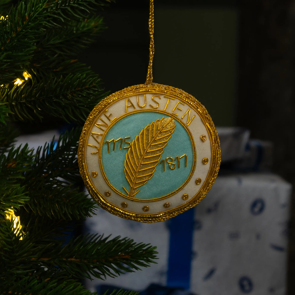 Jane Austen's 250 -jarig jubileumroundel decoratie