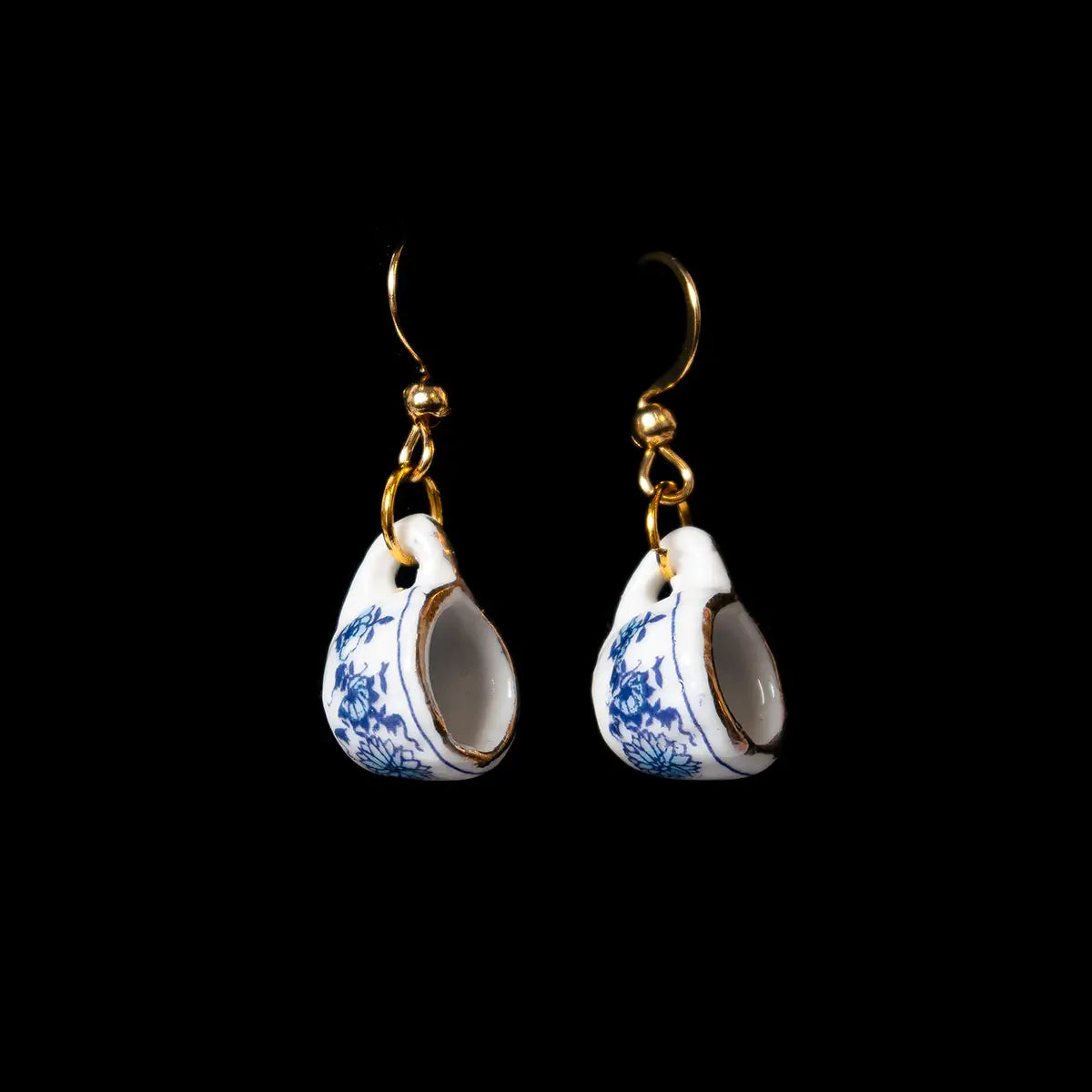 China Teacup Earrings