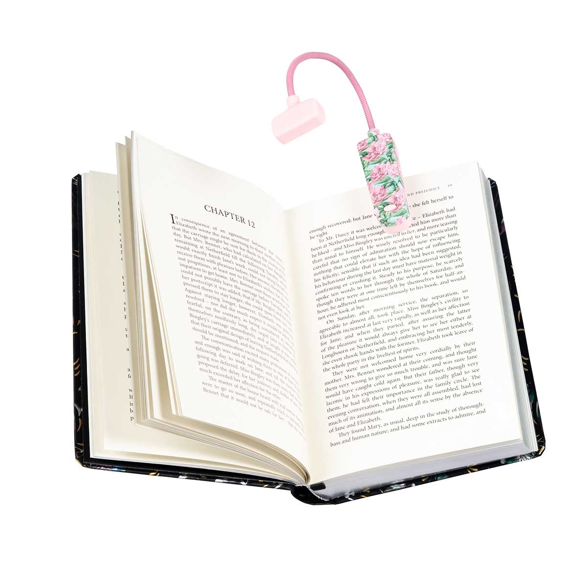 Floral Book Lovers Reading Light