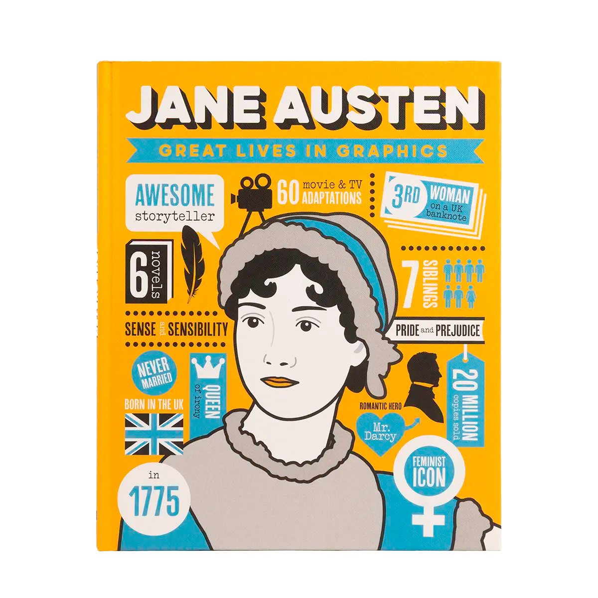 Front Cover of Jane Austen: Great Lives in Graphics